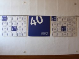 Impressionen 40 Jahre - 40 Werke