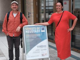 Ausstellung Streets of Neustadt im Rathaus Neustadt a. Rbge.