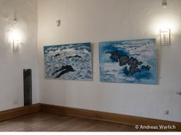 Bernd M. Langer - Vernissage und. Künstlergespräch