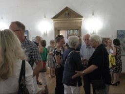 Bernd M. Langer - Vernissage und. Künstlergespräch