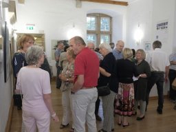 Bernd M. Langer - Vernissage und. Künstlergespräch