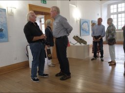 Bernd M. Langer - Vernissage und. Künstlergespräch