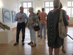 Bernd M. Langer - Vernissage und. Künstlergespräch