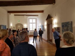 Bernd M. Langer - Vernissage und. Künstlergespräch